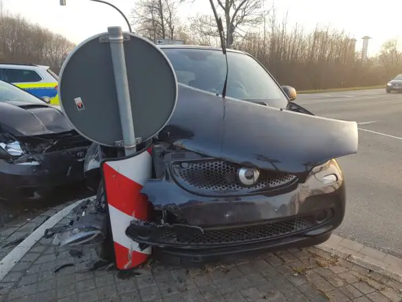 Zwei PKW-Zusammenstöße im Landkreis Osnabrück
