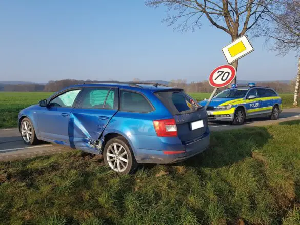 Zwei PKW-Zusammenstöße im Landkreis Osnabrück