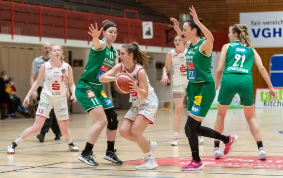 D1X20258 Trotz technisch gutem Spiel: Osnabrücker GiroLive-Panthers verlieren gegen Rutronik Stars Keltern