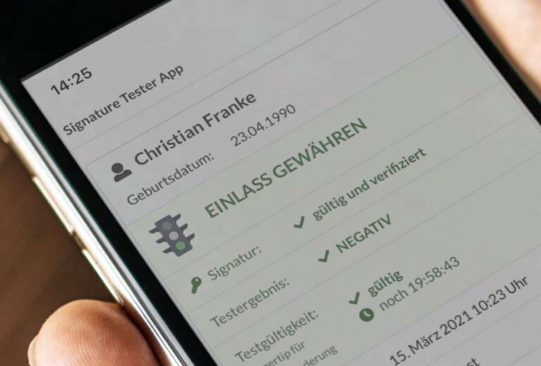 Verifizierungs-App