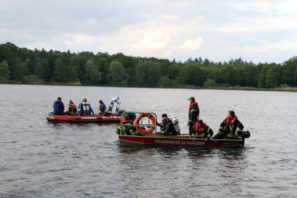 Person in See in Ostercappeln im Landkreis Osnabrück vermisst