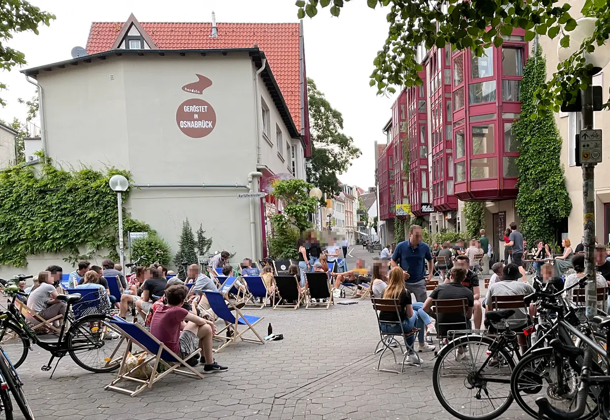 Party in der Redlingerstraße