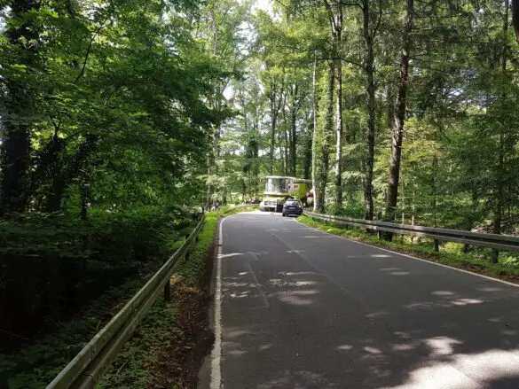 Zusammenstoß zwischen Auto und Mähdrescher in Bad Essen