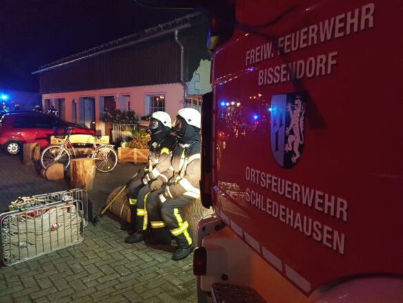 Großbrand eines Anwesens in Bissendorf