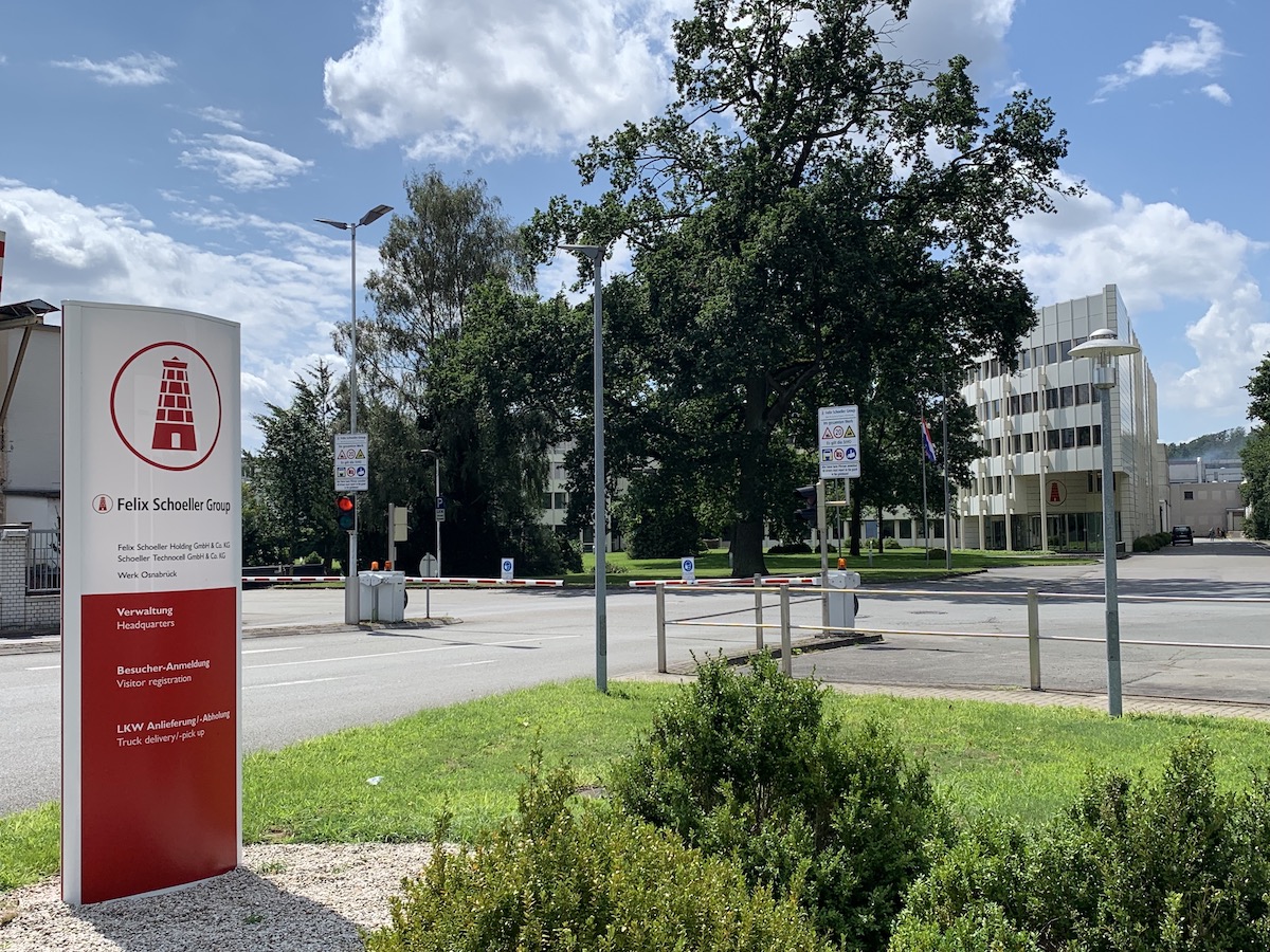 Gebäude der Felix Schoeller Group in Osnabrück.