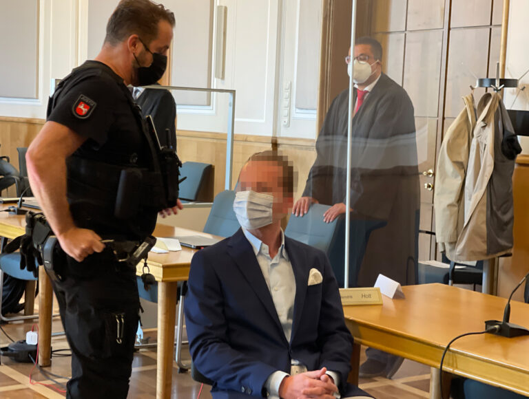Der Hauptangeklagte Hendrik Holt