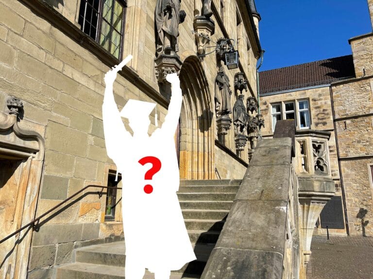 Symbolbild: Student Rathaustreppe
