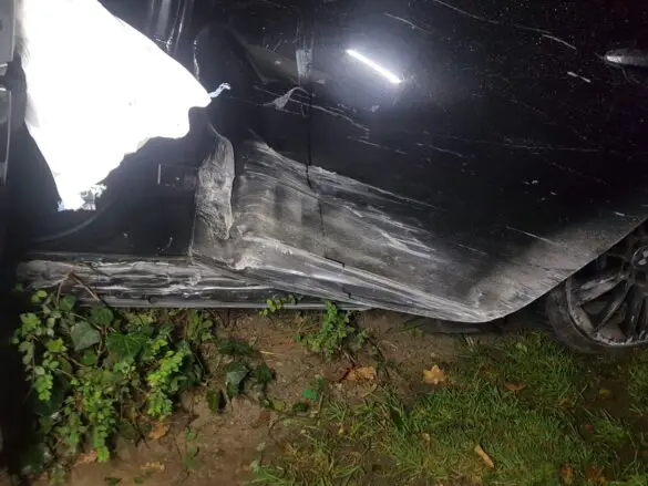 Trunkenheitsfahrt - Auto prallt in Melle gegen Mauer