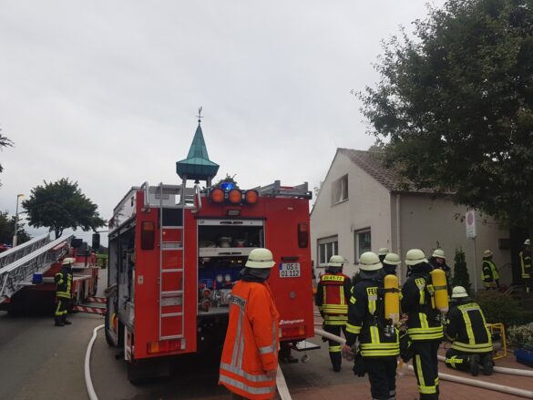Feuer in Wohnung in einem Feuerwehrhaus in Melle [UPDATE]