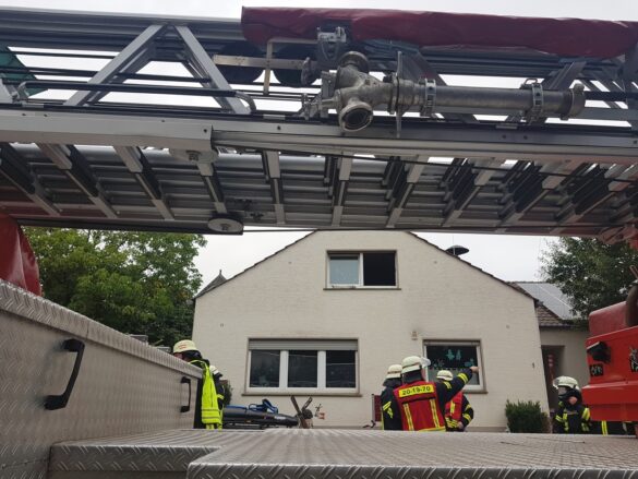 Feuer in Wohnung in einem Feuerwehrhaus in Melle [UPDATE]