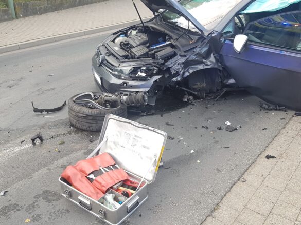 Autos stoßen in Georgsmarienhütte zusammen