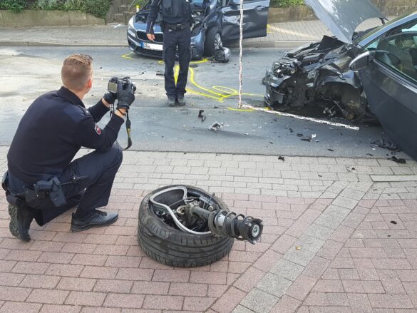 Autos stoßen in Georgsmarienhütte zusammen
