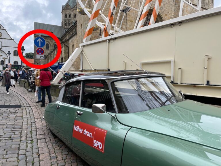SPD parkt falsch