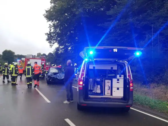 Drei Verletzte nach Frontalcrash in Bad Essen