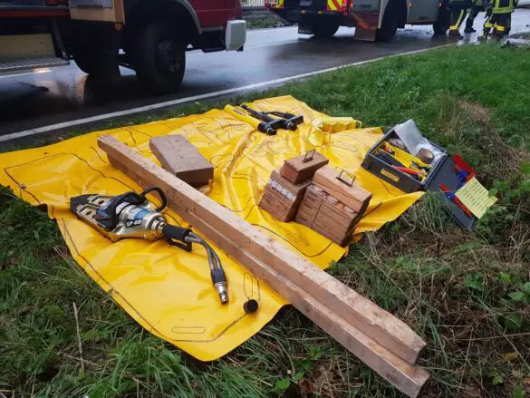 Drei Verletzte nach Frontalcrash in Bad Essen