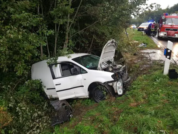 Drei Verletzte nach Frontalcrash in Bad Essen