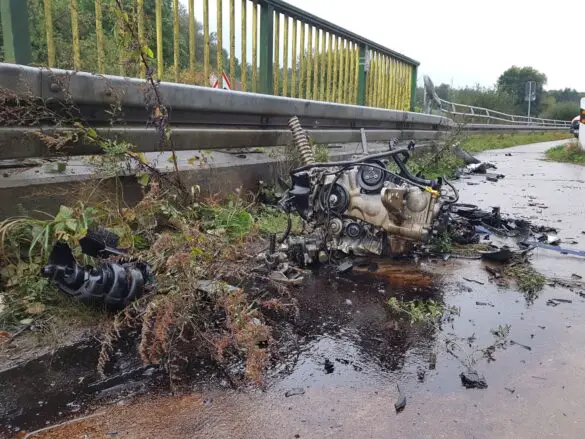 Drei Verletzte nach Frontalcrash in Bad Essen