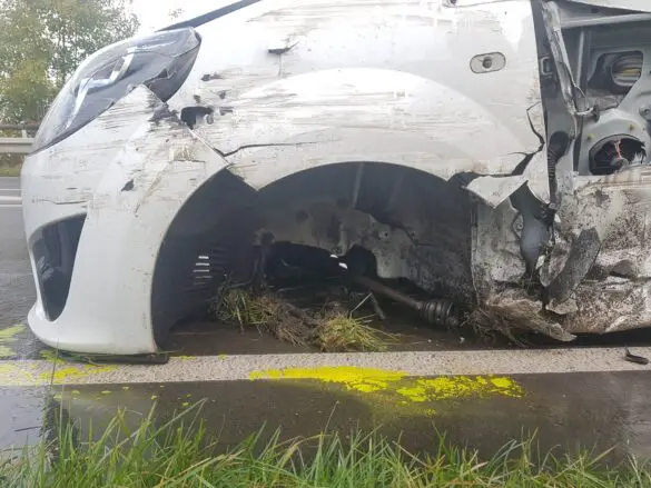 PKW fährt auf Gegenfahrbahn in Bohmte