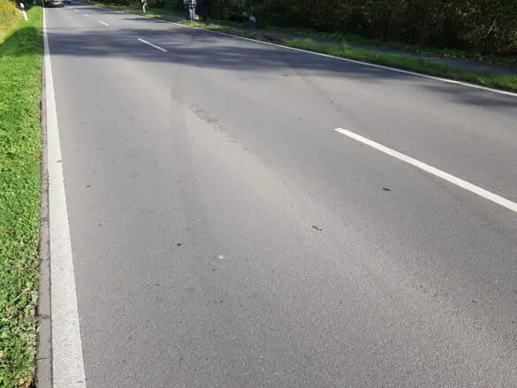 2021-10-23_Unfall-Zusammenstoss-PKW-in-Graben_Melle-LK-Osnabrueck-005 PKW landet nach Zusammenstoß in Buschwerk in Melle