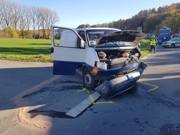 Zusammenstoß mit mehreren Verletzten in Hilter