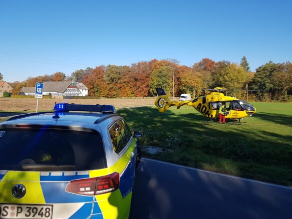 Zusammenstoß mit mehreren Verletzten in Hilter