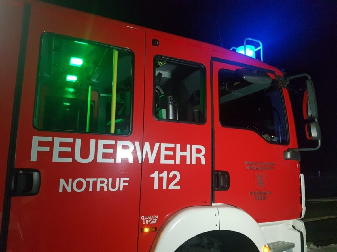 Feuerwehr im Einsatz (Symbolbild)