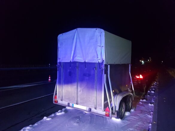 PKW brennt auf B51 in Georgsmarienhütte aus