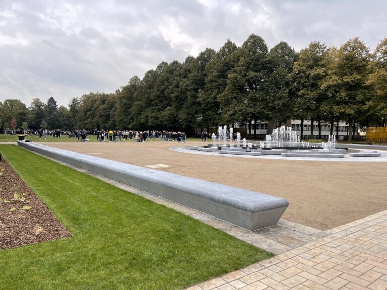Brunnen im Schlossgarten in Innenstadt