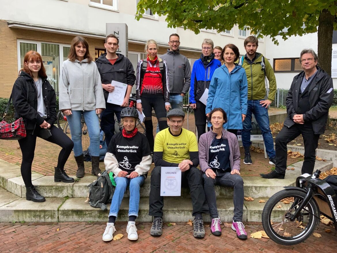 Stadtradeln 2021 ohne Kinder