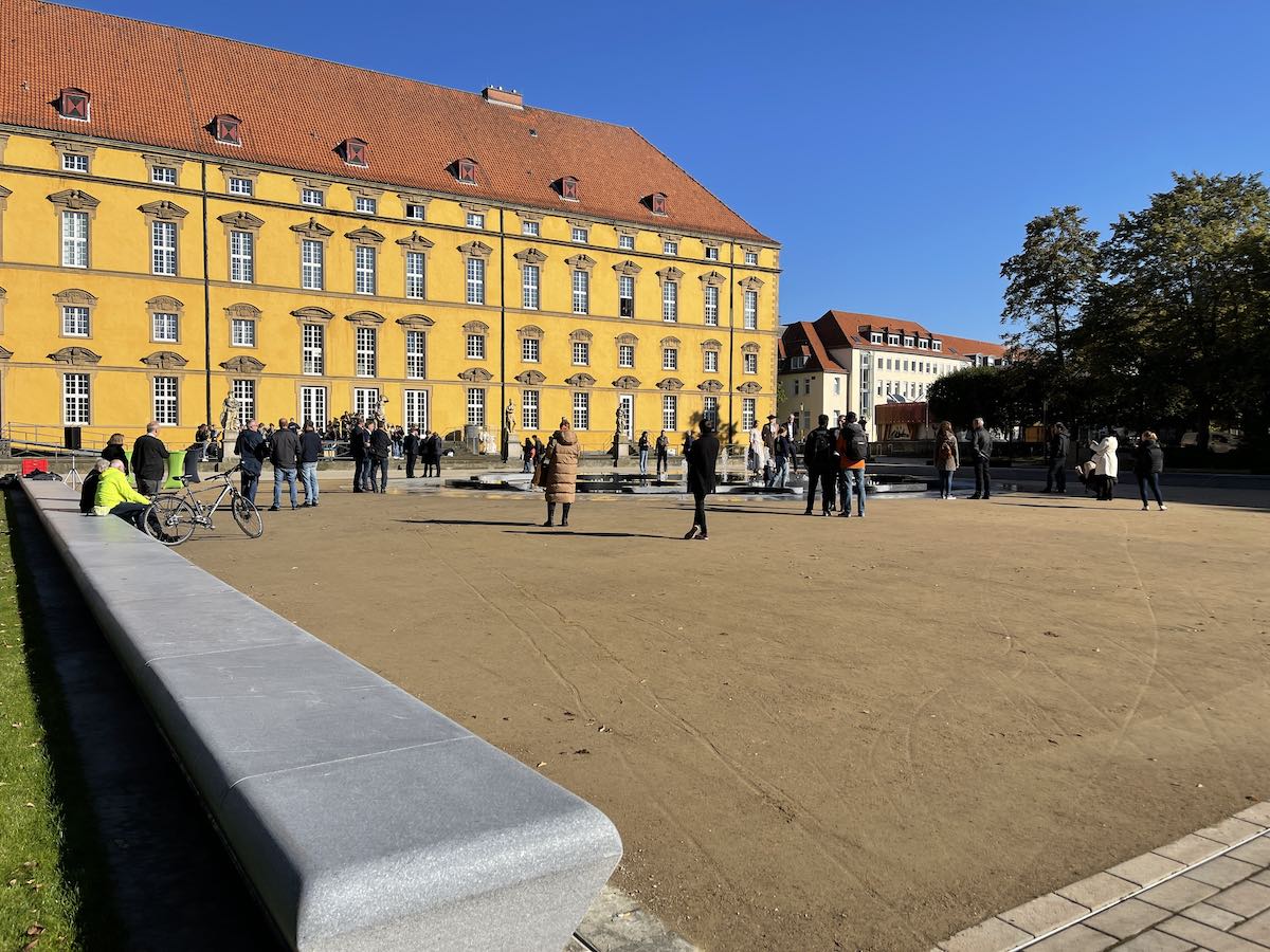 Eröffnung Schlossgarten, Osnabrück