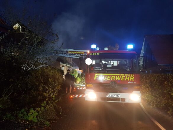 Brand in Wohnhaus in Bramsche