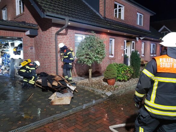 Brand in Wohnhaus in Bramsche