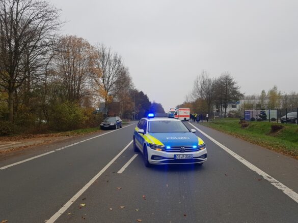 Rollerfahrerin bei Zusammenstoß mit PKW am Harderberg verletzt Rollerfahrerin bei Zusammenstoß mit PKW am Harderberg verletzt
