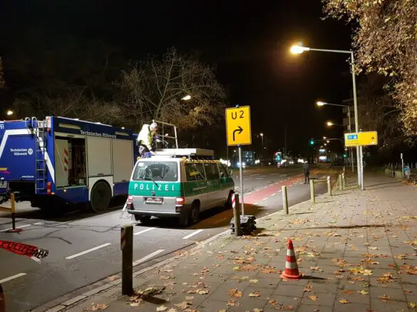 Spezialfahrzeug der Polizei