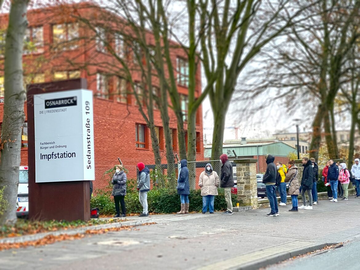 Impfzentrum Osnabrück in der Sedanstraße (Archivbild)