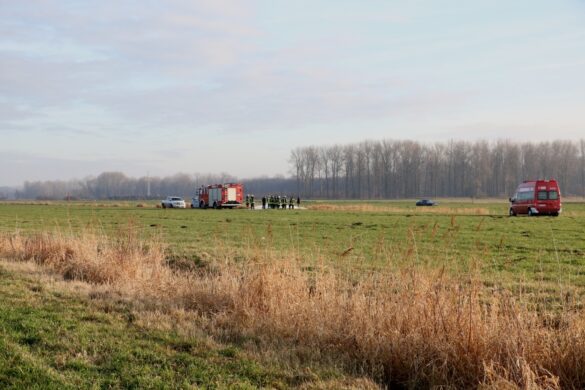 Sportflugzeug überschlägt sich in Bohmte Sportflugzeug überschlägt sich in Bohmte