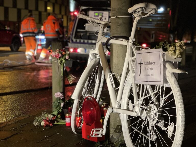 Ghostbike am Helmut-Kohl-Platz, Osnabrück
