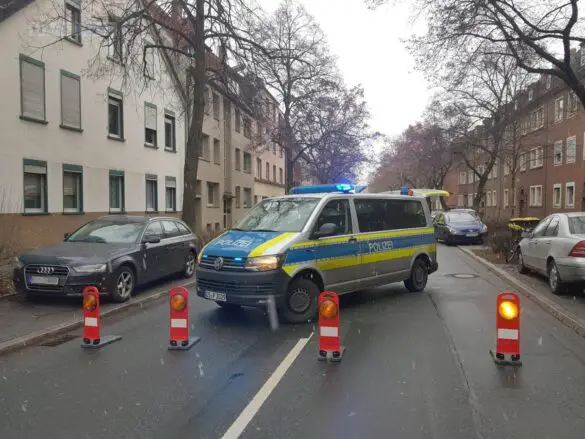 Sutthauser Straße nach PKW-Zusammenstoß voll gesperrt