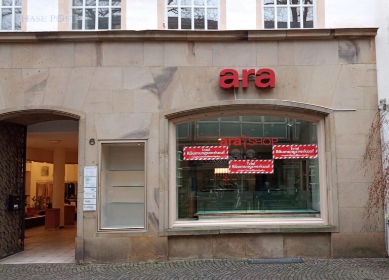 Ladensterben: Drei weitere Geschäfte verlassen die Osnabrücker Altstadt
