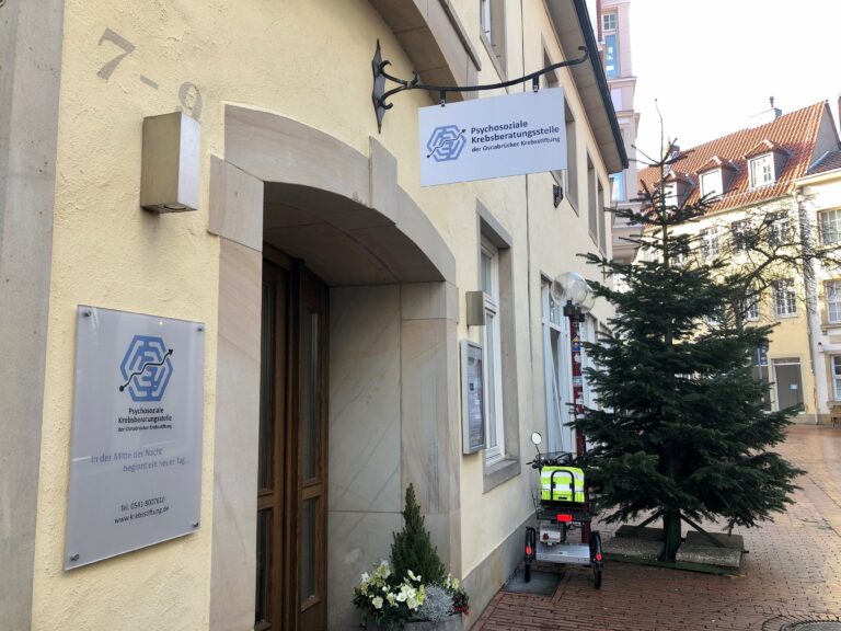 Psychosoziale Krebsberatungsstelle der Osnabrücker Krebsstiftung / Foto: Ina Krüer