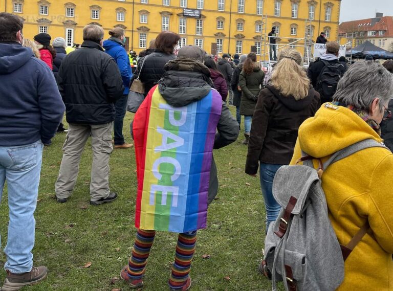 Corona-demonstration 15.01.2021, Osnabrück