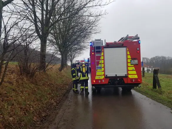 Familie kommt heim und bemerkt verrauchte Wohnung in Bissendorf
