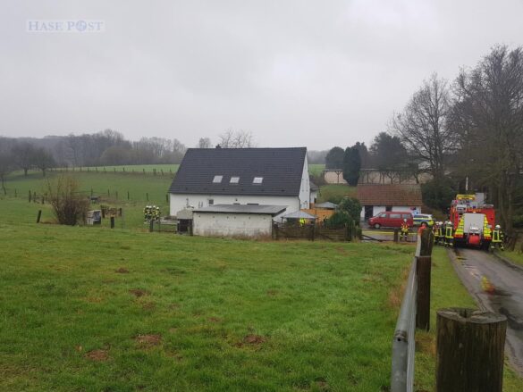Familie kommt heim und bemerkt verrauchte Wohnung in Bissendorf