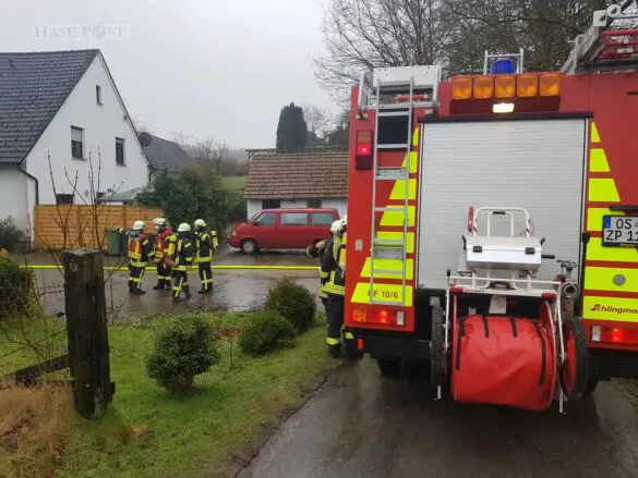 Familie kommt heim und bemerkt verrauchte Wohnung in Bissendorf