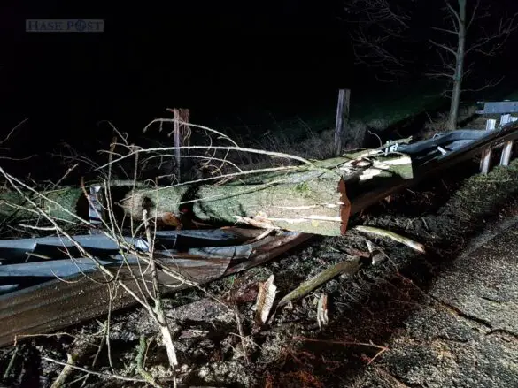 Erste Sturmnacht über Osnabrück – die große Katastrophe zog wohl vorüber