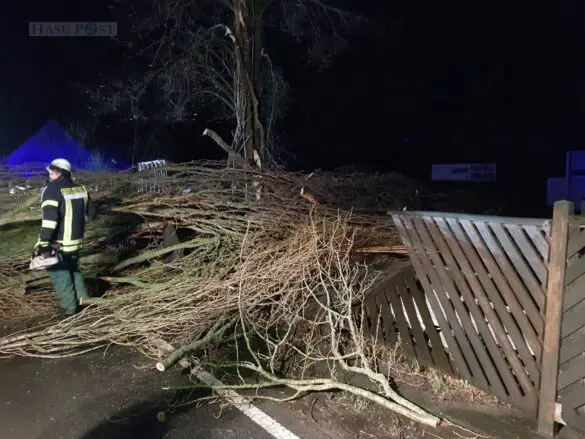 Erste Sturmnacht über Osnabrück – die große Katastrophe zog wohl vorüber