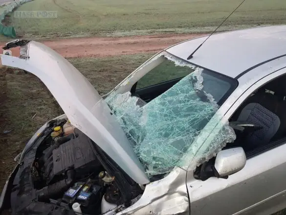 Unfall bei Straßenglätte: Auto überschlägt sich in Melle