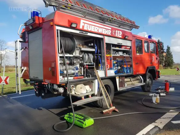 Schwerer Zusammenstoß: PKW-Unfall in Ostercappeln