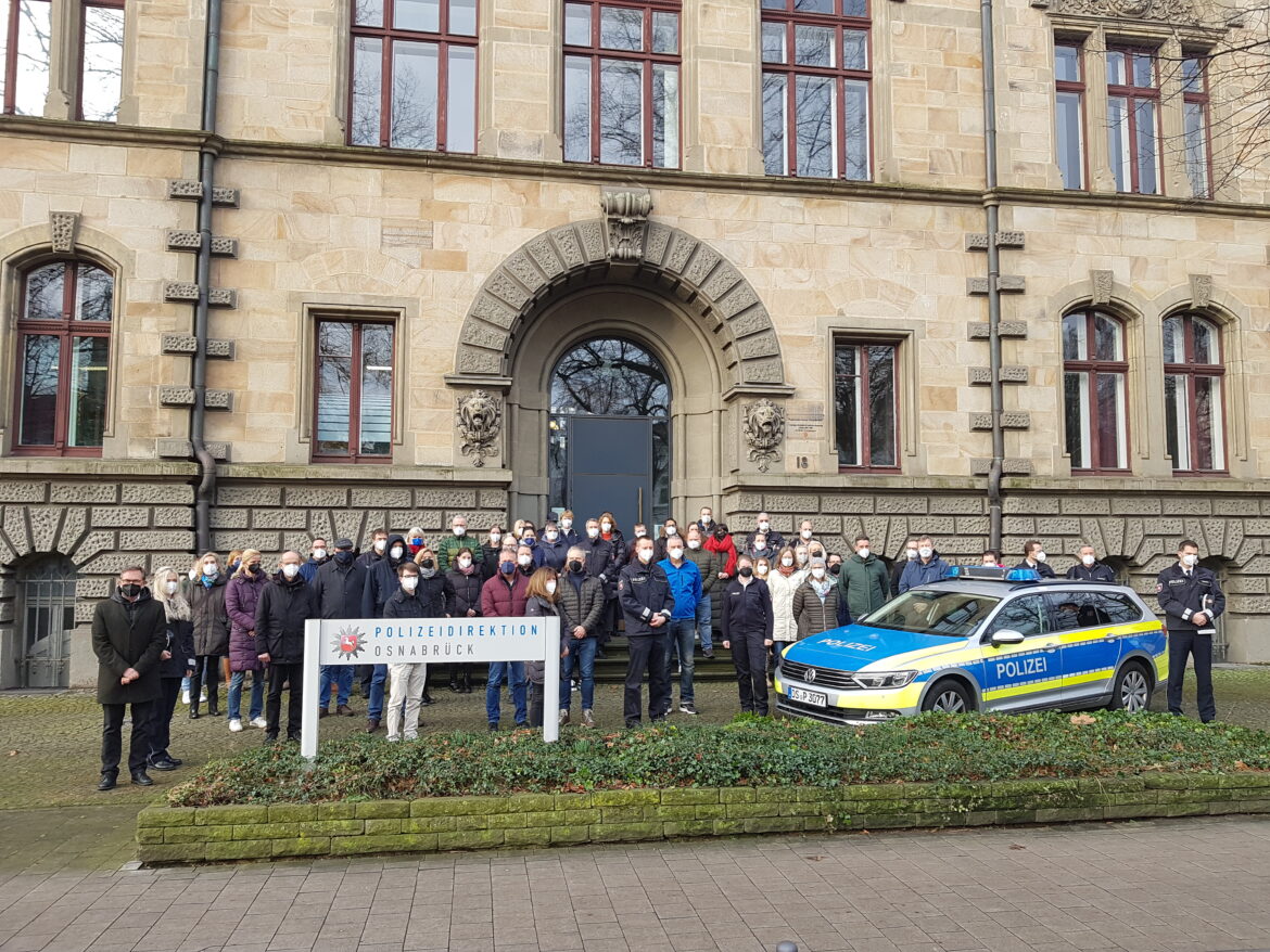 Schweigeminute in Osnabrück für getötete Polizisten