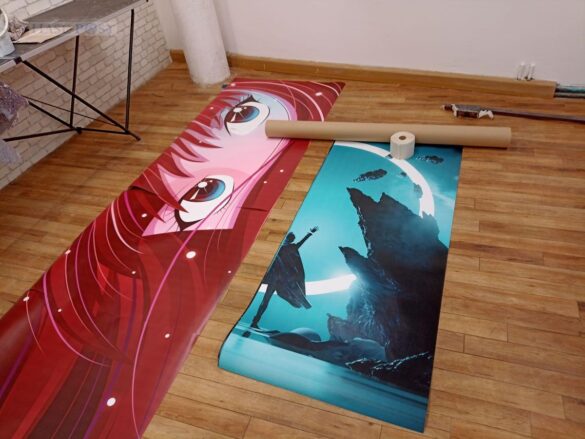 Diese Poster sollen bald die Wände zieren. / Foto: Brockfeld